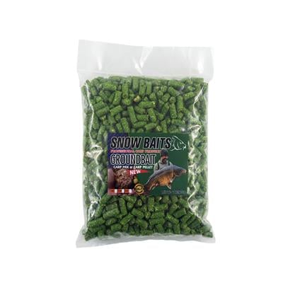 Snow Baits Mussels & Crap Midye ve Yengeç 1 Kg Pellet