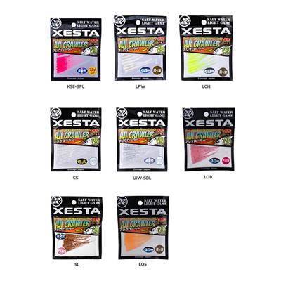 Xesta Aji Crawler 5 Cm 7 Adet Lrf Silikonu