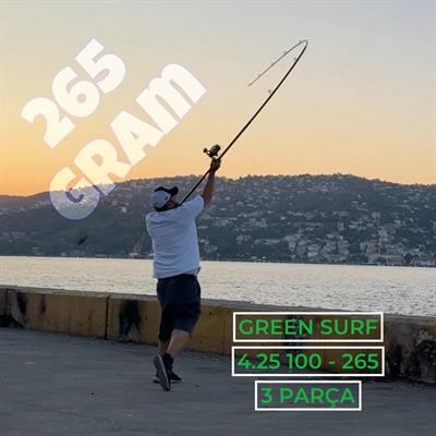 Socorro 8000 + Green Surf 420 3 Parça Kurşun Arkası Olta Seti