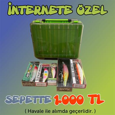 5 Li Spin Maket Balık Seti ( KUTU HEDİYELİ )