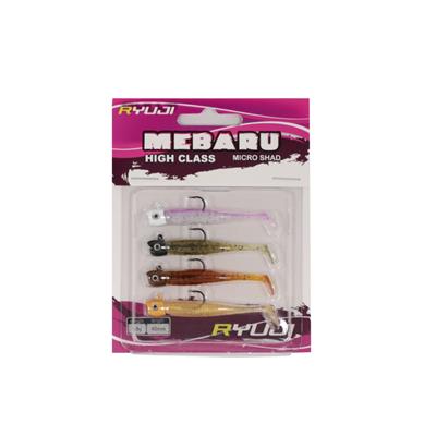 Ryuji Mebaru Micro Shad 65MM 3.8GR NATURAL MIX