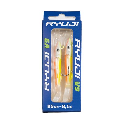 RYUJI V9 8.5CM, 8,5GR (2 ADET) Levrek Silikonu
