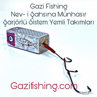 Şarjörlü Sistem Yemli Çinekop Lüfer Takımı