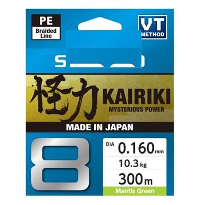 Shimano Kairiki 8X Örgü İp Misina 300m 0,16 mm / 10,3 kg ( Mantis Green )