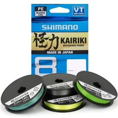 Shimano Kairiki 8X Örgü İp Misina 300m 0,16 mm / 10,3 kg ( Mantis Green )