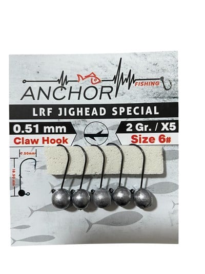 Anchor Special Lrf Jighead, JigHead ve Zokalar, ANCHOR