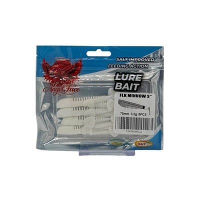 Angel Face FLK Minnow 7.5cm 3.2gr 8 Adet Silikon Yem