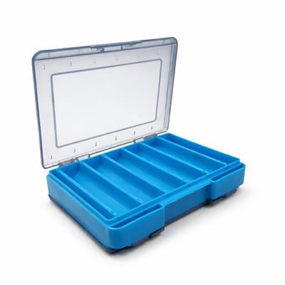 Çift Taraflı Maket Balık Kutusu 85 mm ( Mavi )