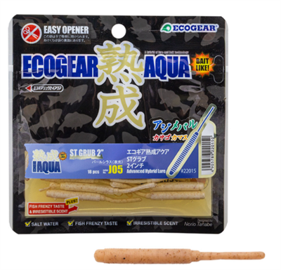 Ecogear Aqua – Jukusei ST Grub 2, LRF Silikonları, Ecogear