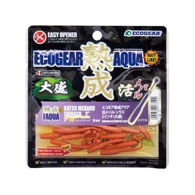 Ecogear Aqua Katsu Mebaru 2'' inc Shirasu 4.6 Cm Lrf Silikonu, LRF Silikonları, Ecogear