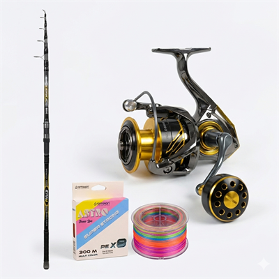 Hafif Siklet Surf Olta Seti 