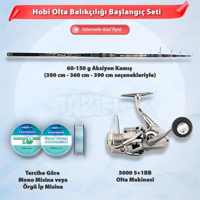 Hobi Olarak Amatör Olta Balıkçılığına Başlıyorum Olta Seti