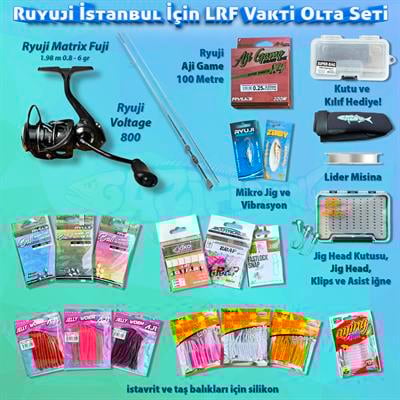 İstanbul İçin LRF Vakti Olta Seti