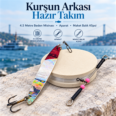 Kurşun arkası hazır takım ( Tak Kullan ), Gazi Fishing Ürünleri, Gazi Fishing