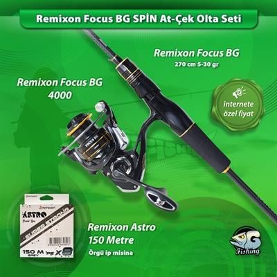 Remixon FOcus BG 270 5 - 35 Remixon BG 4000M 5 +1 Spin Olta Seti