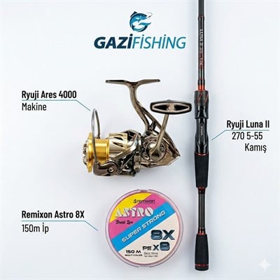 Ryuji Luna II & Ares 4000: Çok Yönlü Güçlü Spin Seti