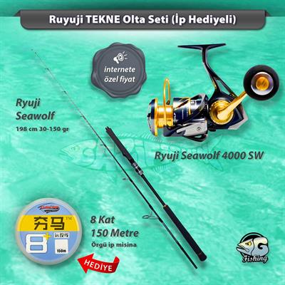 Ryuji SeaWolf Jig & Yemli Tekne Olta Seti