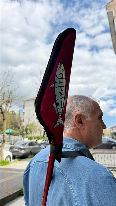 Profesyonel Teleskopik Surf Casting Kamış Taşıma ve Koruma Kılıfı