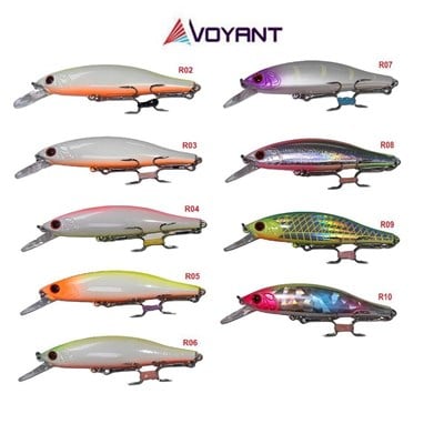 Voyant Tight Slalom 8cm 11gr Maket Balık, Derin Dalarlı Maketler, Voyant