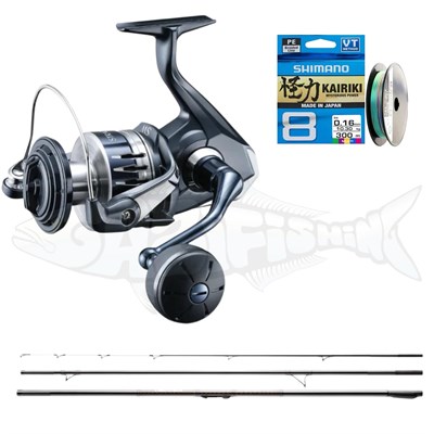 Yormayan Kurşun Arkası Takımı: Shimano Stradic PG ve Aerlex Surf Seti