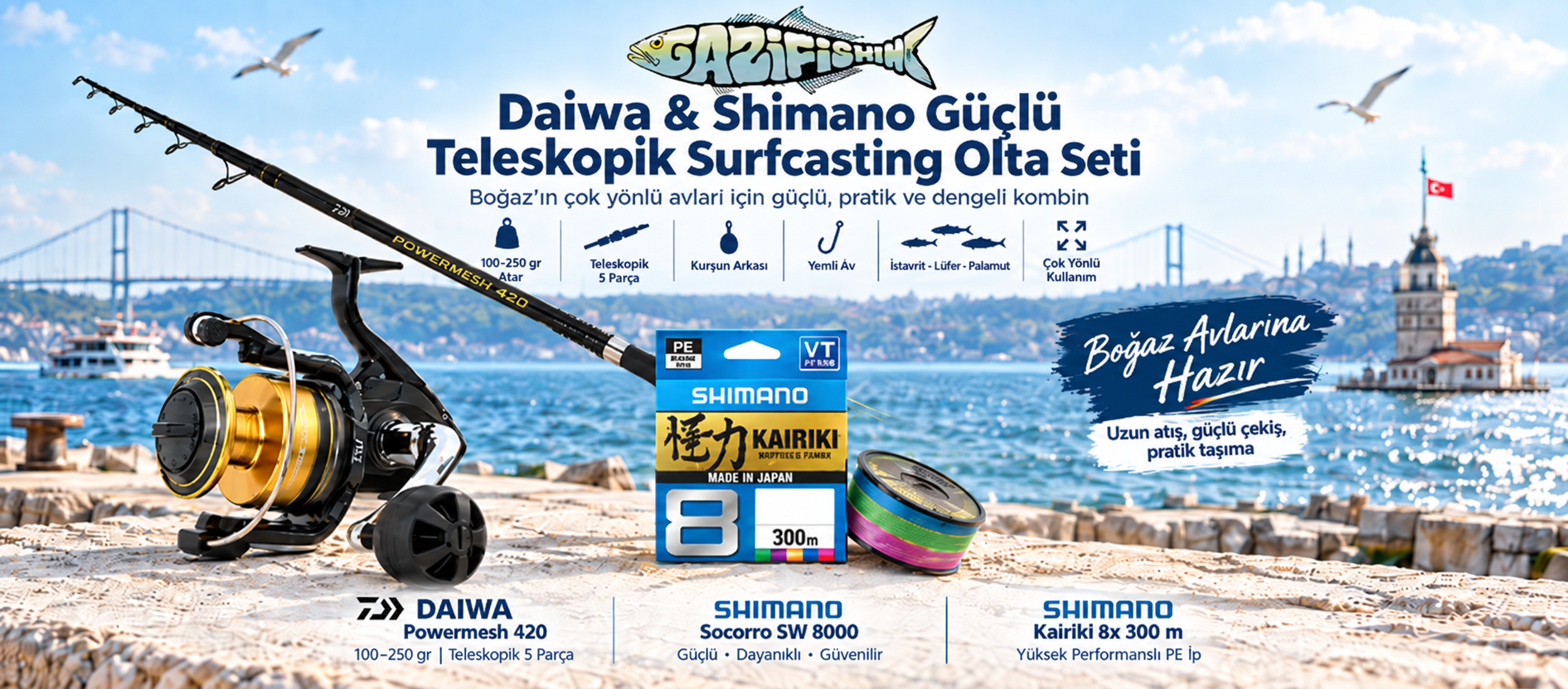 Daiwa Shimano Olta Seti