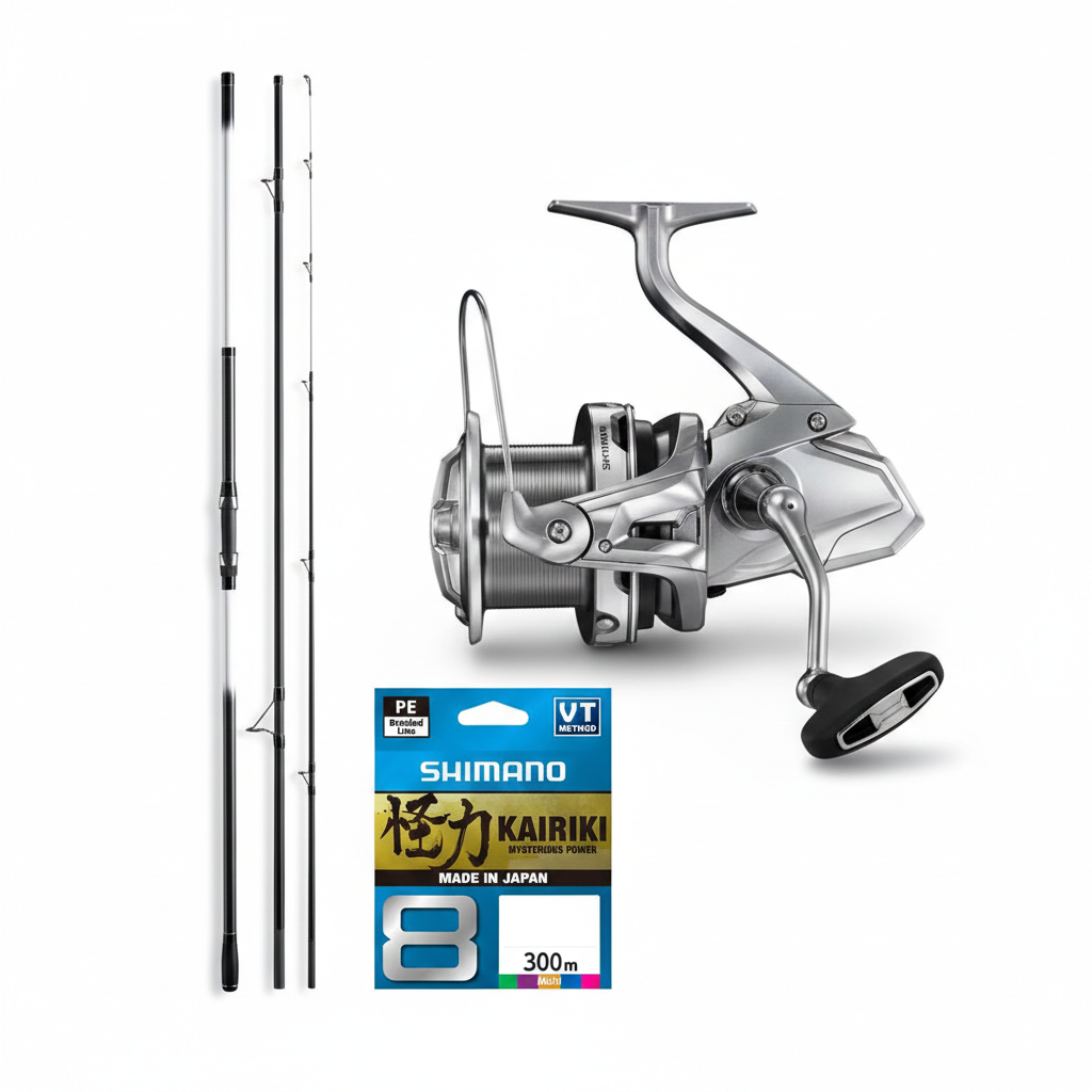 Shimano Profesyonel Surf Casting Seti | Beastmaster & Ultegra XSE