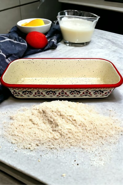 30/13 Emaye Baton Kek Ekmek Kalıbı 1,7Lt Fırın, Pişirme, Pasta, Çeyiz,