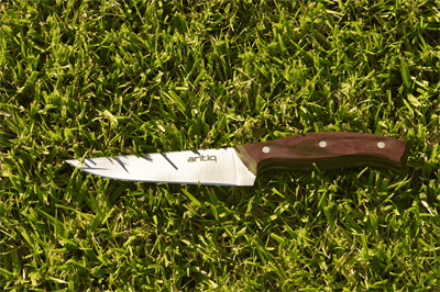 Antiq Ares Şef Bıçağı - Ceviz Sap 15 cm