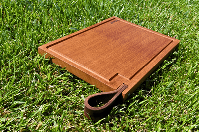 Antiq Vedra İroko Ahşap Kesme Tahtası - 35 cm
