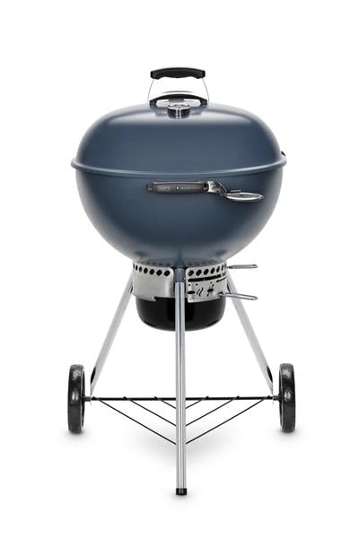 Weber Master-Touch GBS C-5750 – Slate Mavi Emaye Paslanmaz GBS Izgara | Charcoal Ring & Difüzör | One-Touch™ Temizlik