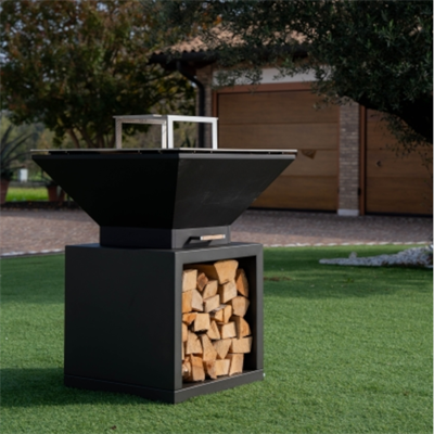 BBQ TOWER Odun Ateşli Barbekü – Kule Modüllü (Renk Seçenekli)