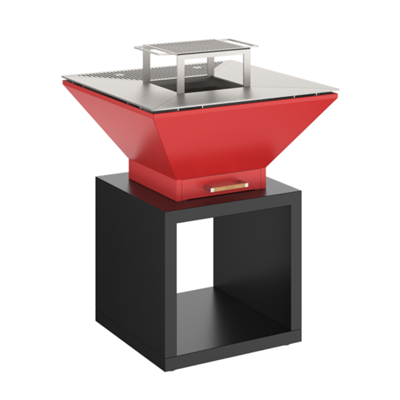 BBQ TOWER Odun Ateşli Barbekü – Kule Modüllü (Renk Seçenekli)