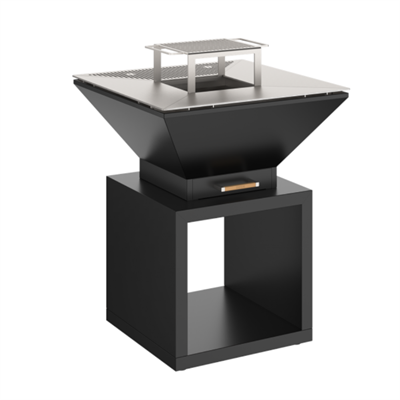TOWER MINI Odun Ateşli Barbekü – Kompakt Premium Outdoor Pişirme Ünitesi