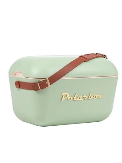 Polarbox Olive-Green (Zeytin Yeşili-Altın-Deri Kayış) “Go Green & Chill!” (20L/12L)