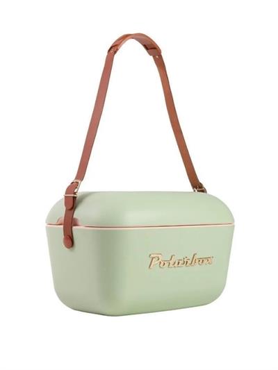 Polarbox Olive-Green (Zeytin Yeşili-Altın-Deri Kayış) “Go Green & Chill!” (20L/12L)