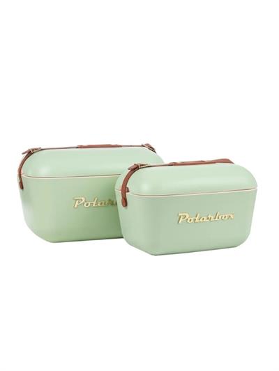 Polarbox Olive-Green (Zeytin Yeşili-Altın-Deri Kayış) “Go Green & Chill!” (20L/12L)