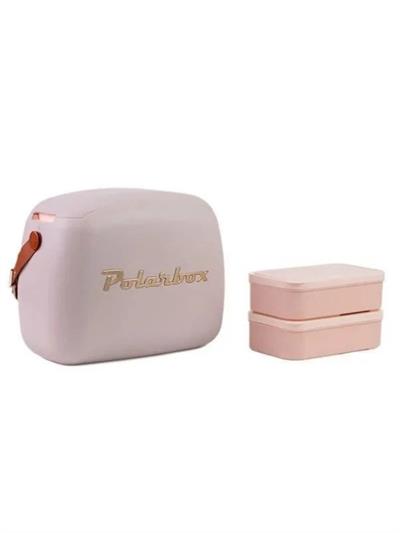 Polarbox 9345 Coolerbag 6L Perla-Gold (İnci-Altın) “Keep It Chic!”