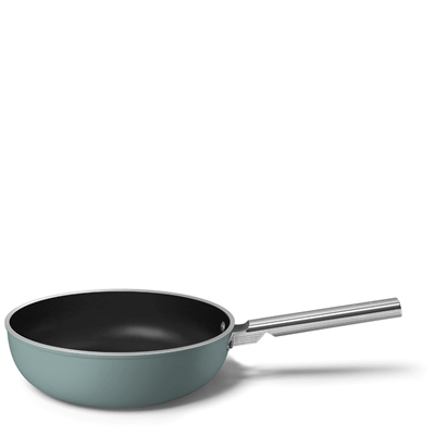 SMEG WOF3002 Wok Tava – 30 cm, Seramik Kaplama
