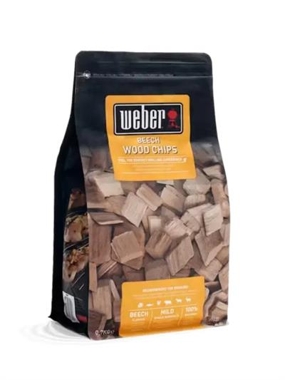 Weber 17622 Beech Wood Chips 700 g – %100 Doğal Kayın Odunu Tütsüsü (FSC Sertifikalı)