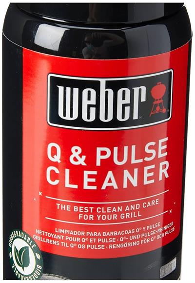 Weber 17874 Q & Pulse 300 ml Çevre Dostu Barbekü Temizleyici Sprey – Elektrikli Mangal İçin Özel Formül