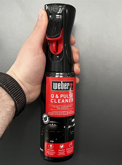 Weber 17874 Q & Pulse 300 ml Çevre Dostu Barbekü Temizleyici Sprey – Elektrikli Mangal İçin Özel Formül