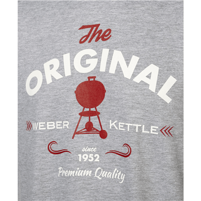 Weber 18318 T-Shirt The Original Grey Men L/XL