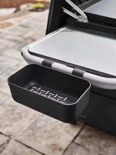 Weber 3400105 Works Snap‑On Condiment Holder – Baharatlık Cam Dolgulu Naylon, Weber Works™ Uyumlu