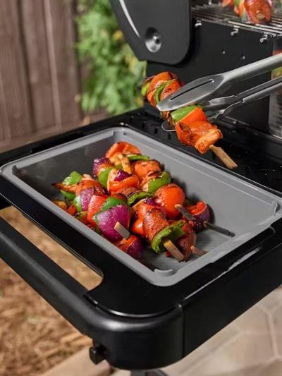 Weber 3400131 Works Prep Basin + Çift Yüzlü Kesme Tahtası – Weber Works™ Çekmeceli Hazırlık Seti 