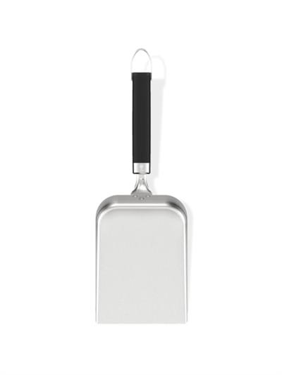 Weber Griddle Scoop – Paslanmaz Çelik Geniş Kepçe Spatula, Tutma Saplı