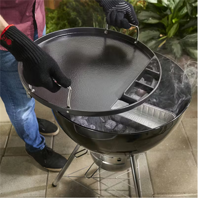 Weber 3400844 Full Size Plancha 57 cm – Charcoal Serisi İçin Döküm Pişirme Yüzeyi