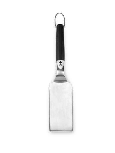Weber 6206 Grill & Plancha Spatula – Geniş Plancha Spatulası (Paslanmaz Çelik; Silikon Sap; 39 cm)