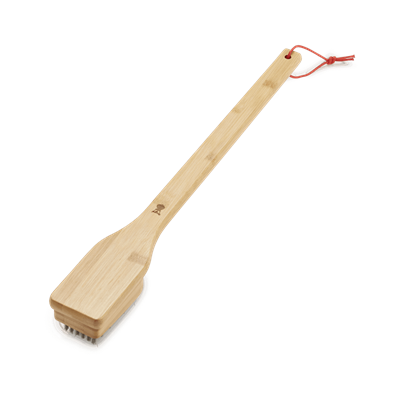 Weber 6276 18″ Bamboo Grill Brush – 18 İnç (46 cm) Bambu Saplı Izgara Fırçası (Paslanmaz Çelik Kıllar; Sıcak Temizlik)