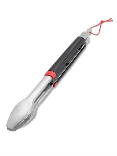 Weber 6317 Grill Tongs – Paslanmaz Çelik Uzun BBQ Maşası (40 cm; Kilitli Mekanizma; Dishwasher‑Safe)