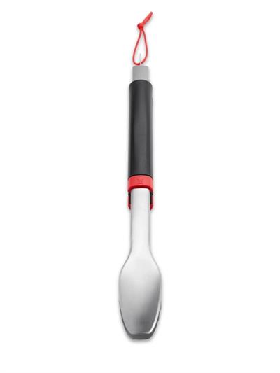 Weber 6317 Grill Tongs – Paslanmaz Çelik Uzun BBQ Maşası (40 cm; Kilitli Mekanizma; Dishwasher‑Safe)